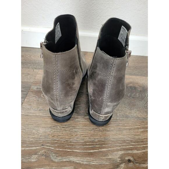 Sorel Women's Gray 11 Joan of Artic Wedge II waterproof Booties Shoe - Picture 3 of 7